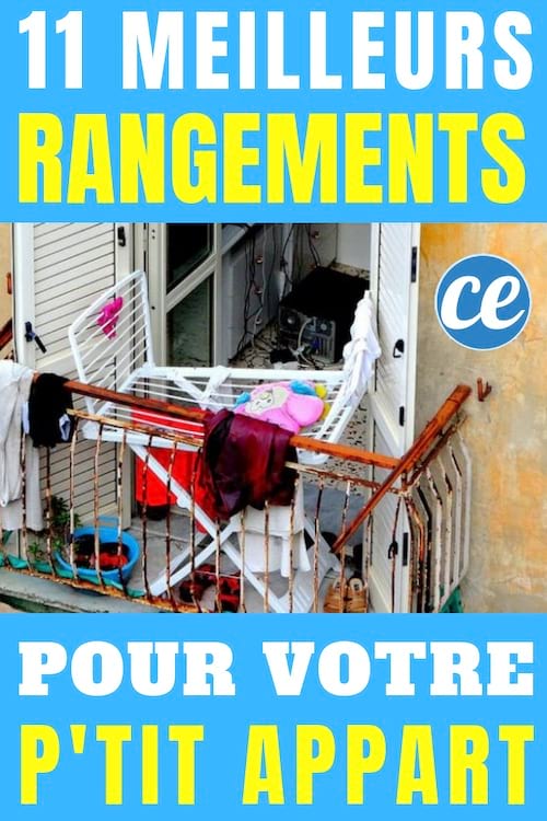 des rangements économiques pour les petits appartements