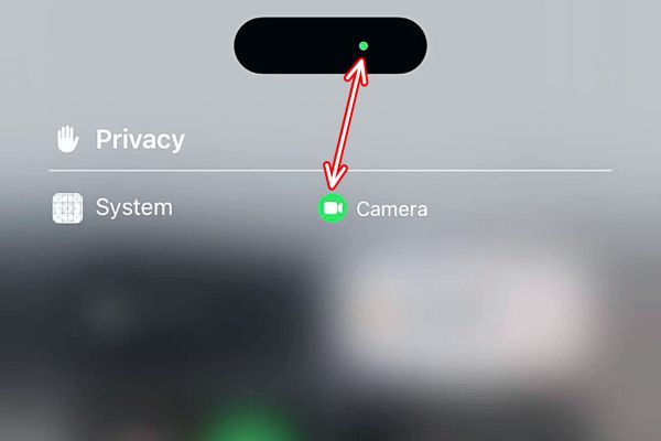 comment enlever point orange iphone