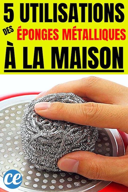 5 utilisations des éponges métalliques à la maison