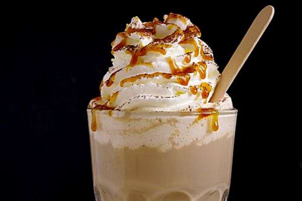 Le Starbuck caramel macchiato