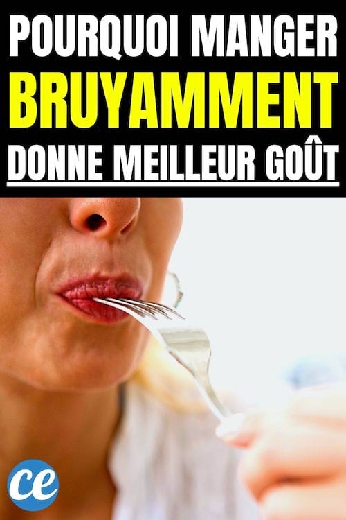 Pourquoi manger bruyamment donne meilleur goût