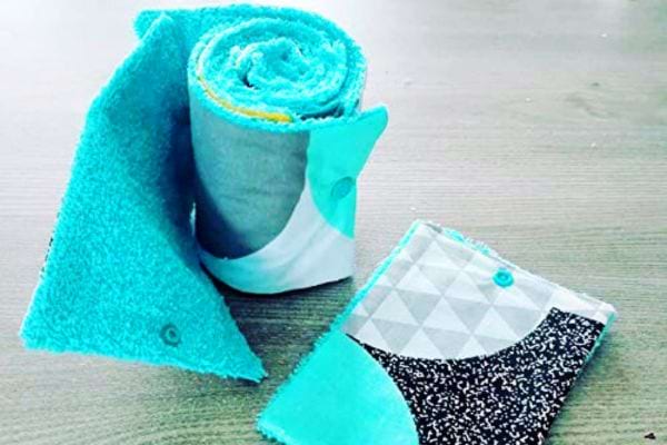 Du papier toilette lavable bleu