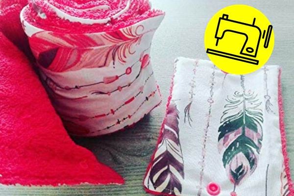 Du papier toilette lavable rose