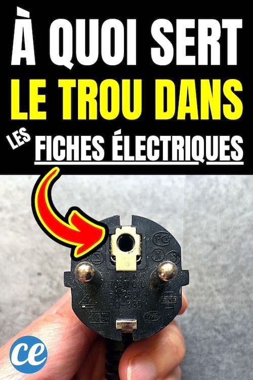 À Quoi Sert le Trou Dans les Fiches Électriques