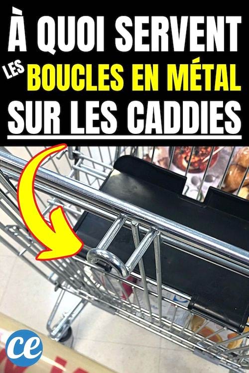 À quoi servent les boucles en métal sur les caddies