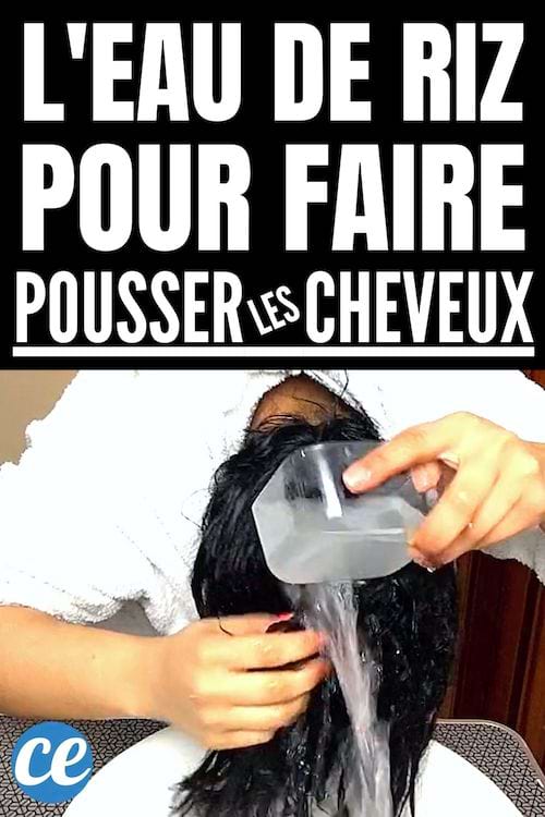 L'eau de riz pour faire pousser les cheveux 