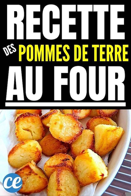 Recette des pommes de terre au four
