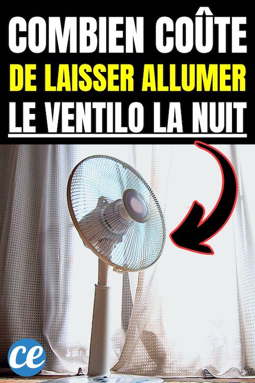 Combien Ça Coûte de Laisser le Ventilateur Tourner Toute la Nuit — free download