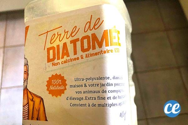 Un paquet de terre de diatomée