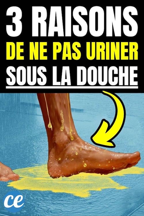 3 raisons de ne pas uriner sous la douche
