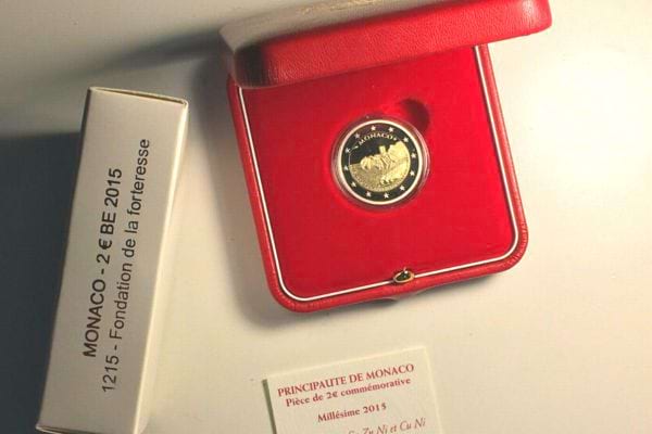 2 euro Monaco commémorative