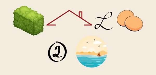 Plusieurs images de rébus qui veulent dire "Étoile de mer"