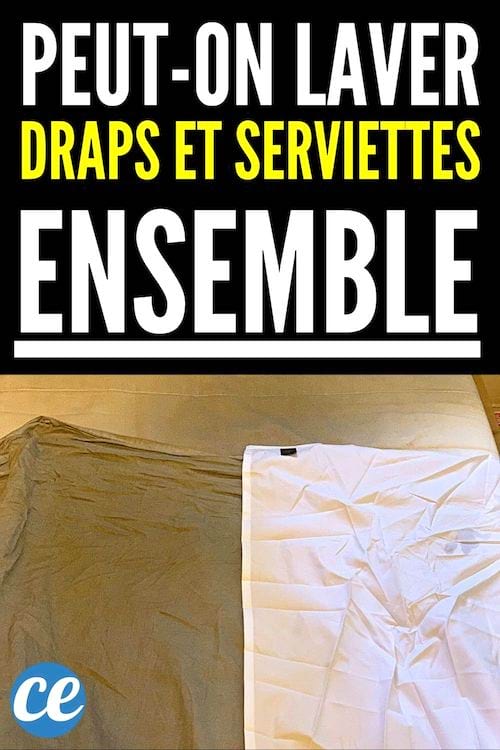 Peut-on laver draps et serviettes ensemble