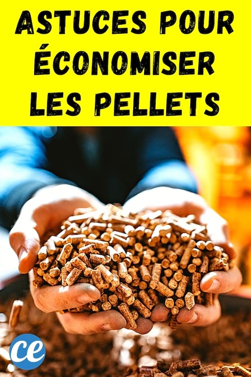 Des granulés de bois dans la bois avec des astuces pour en consommer moins