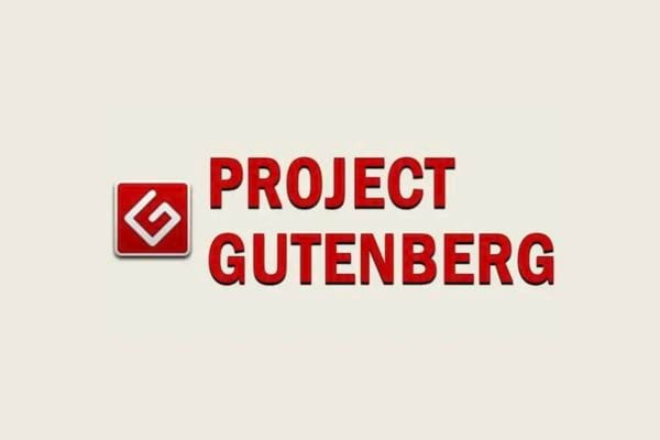 Le logo du site "Project Gutenberg"