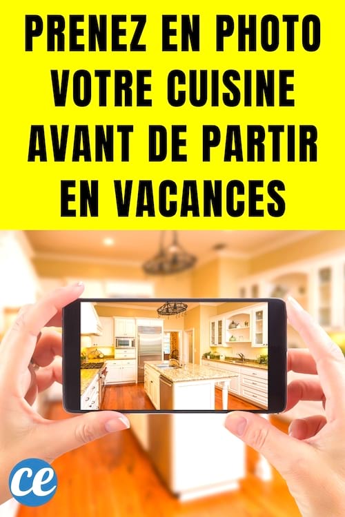 Pourquoi faut-il prendre en photo votre cuisinière avant de partir ? 