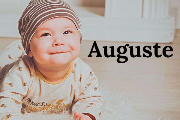 Auguste prénom bébé garçon 
