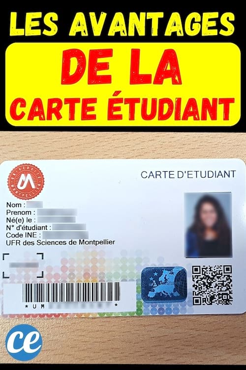 Les avantages de la carte étudiant