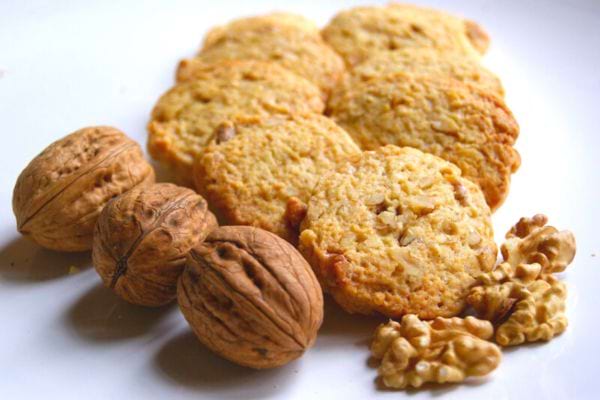Des Biscuits aux noix