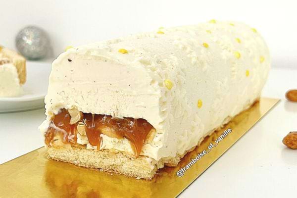 Une bûche de Noël glacée facile