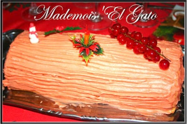 Une bûche au Grand Marnier