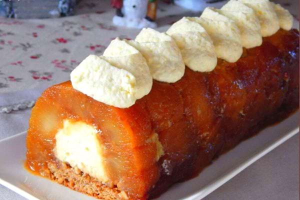 Une bûche façon Tatin