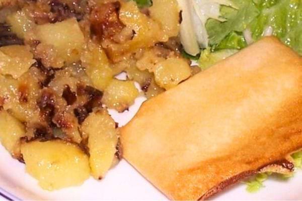 Un chausson croustillant au maroilles