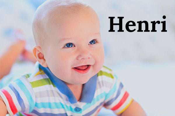Henri prénom bébé garçon 
