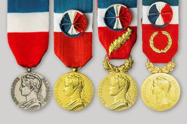 Des médailles d'honneur du travail pour les salariés