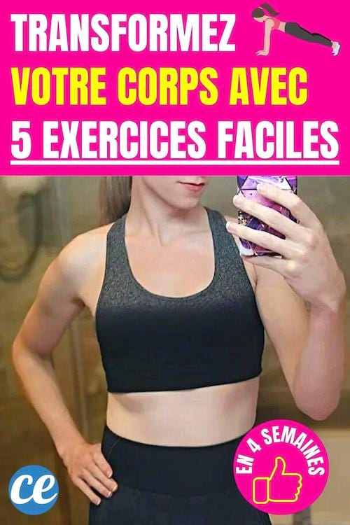 Une femme qui s'est musclée le ventre et les abdos avec ces 5 exercices