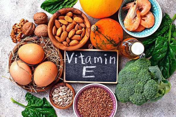 Des aliments en vitamine E
