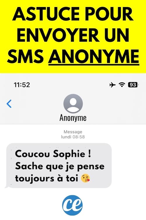 Comment Envoyer un SMS Anonyme ? L