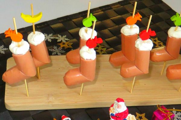 Décoration Noël Apéritif 100 Pics à Cocktail Sapin Noël - 13.2cm - Décoration Apéritif, Cupcakes Pic Apéritif Noel