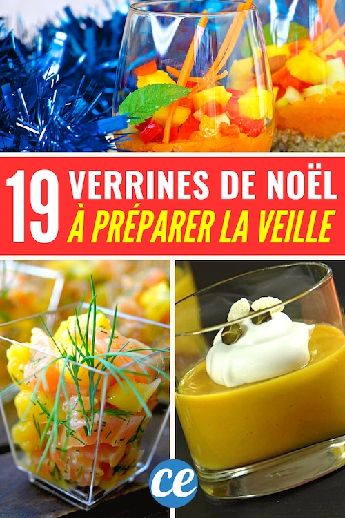 Verrines de Noël 19 Recettes Faciles à Préparer la Veille.