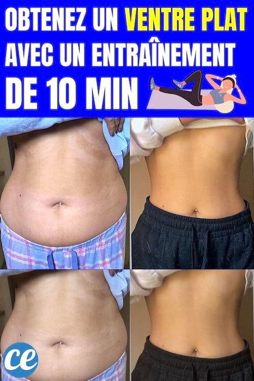 Obtenez un Ventre Plat avec un Entraînement de 10 min