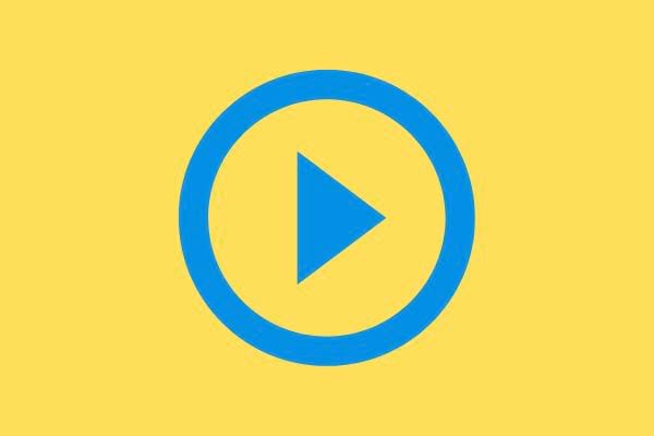 Icône flèche triangle, signale le démarrage du micro-ondes.