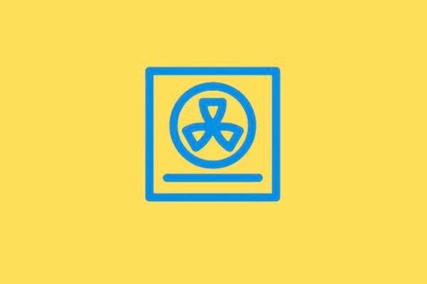 Icône assiette avec secteurs, probablement pour le mode pizza.