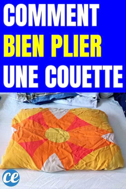 Comment Bien Plier une Couette