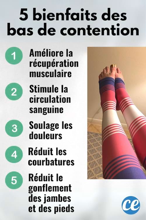 Les 5 bienfaits des bas de contention pour la santé de vos jambes