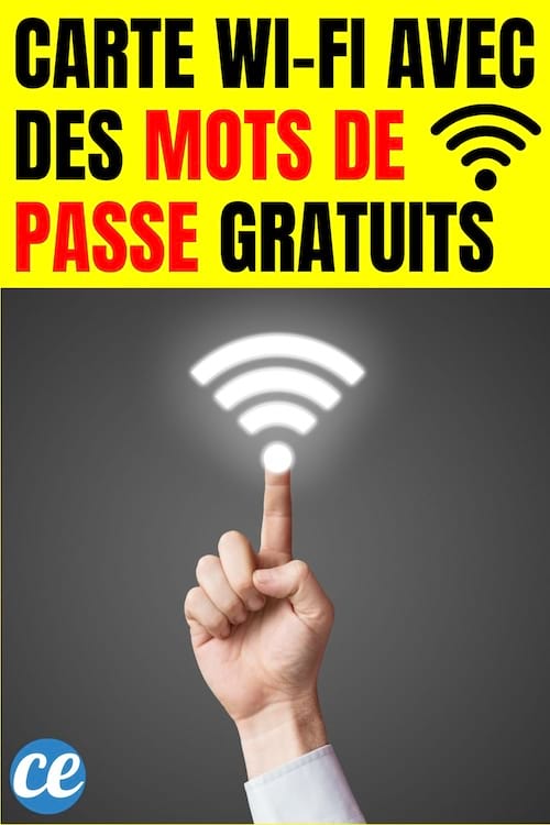 Carte wifi avec des mots de passe gratuits