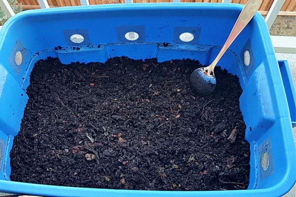 Compost enrichi avec de la cendre pour améliorer la nutrition des plantes.