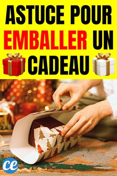 L'Astuce Bluffante Pour Emballer un Cadeau en un Clin d'Oeil.
