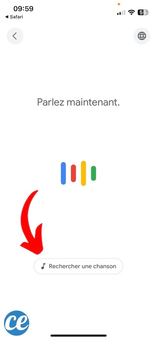 Utilisez la fonction vocale de recherche Google pour trouver une chanson en parlant simplement.