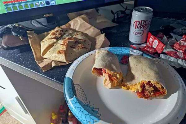 Restes de nourriture, une attraction pour les cloportes.