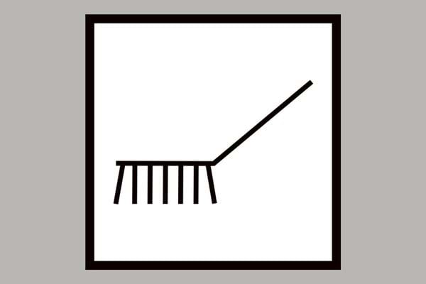 Symbole de cycle de balayage.