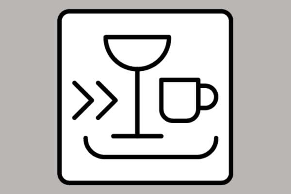 Programme rapide pour vaisselle peu sale.