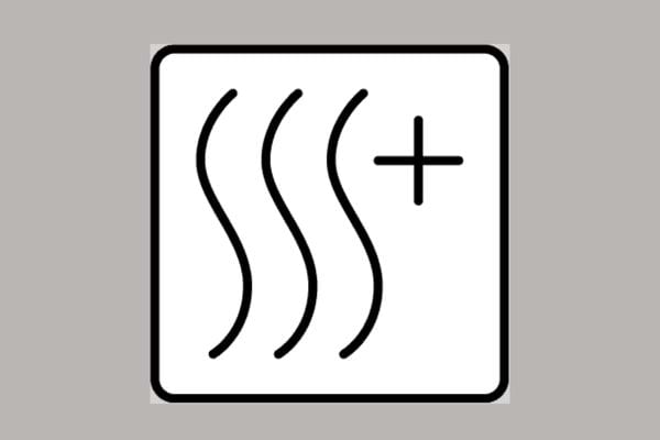 Option de séchage supplémentaire.