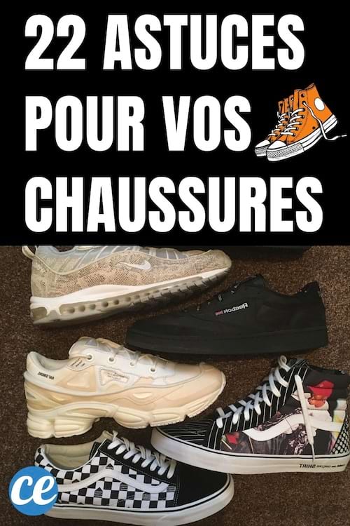 Plusieurs paires de baskets de différentes marques 