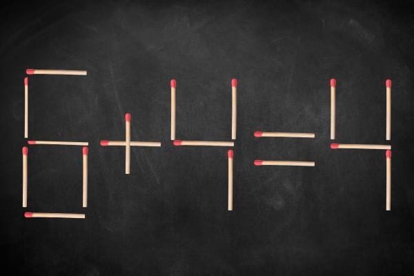calcul avec allumettes défi intelligence