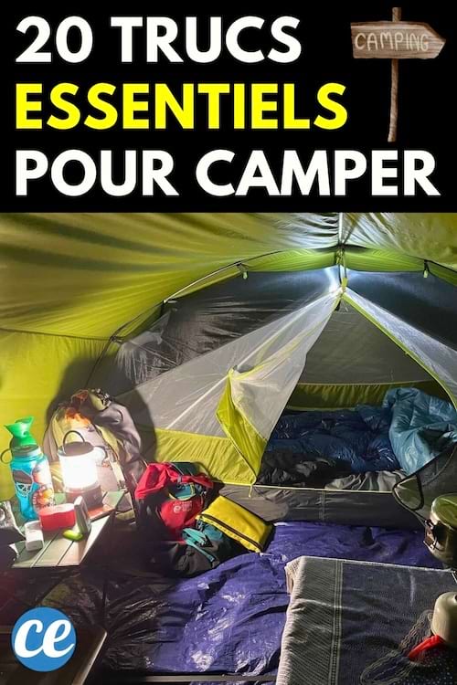 L'intérieur d'un camping